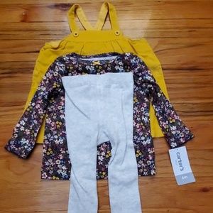 Carter Baby 3 Piece Dress Set